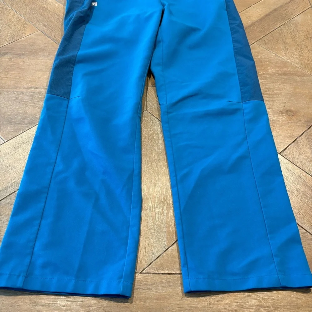 Figs Technical Collection Blue Scrub Pants for Men Size XS